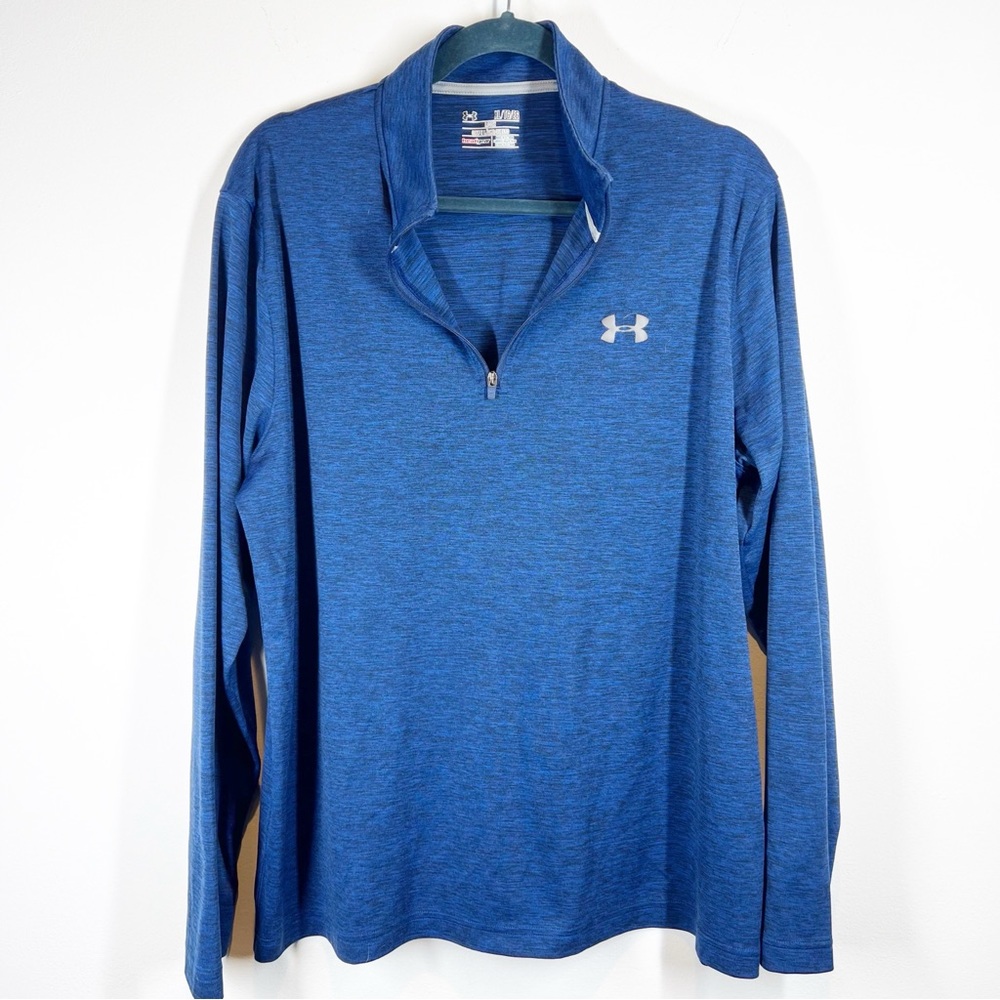 Under Armour Blue Quarter Zip Pullover